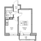 Продажа 1-комнатной квартиры 32,7 м², 12/23 этаж
