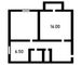 Продажа 2-комнатной квартиры 49 м², 2/2 этаж