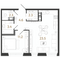 Продажа 1-комнатной квартиры 47,3 м², 14/14 этаж