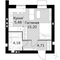 Продажа 1-комнатной квартиры 29,6 м², 2/4 этаж