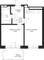 Продажа 1-комнатной квартиры 44,5 м², 5/5 этаж