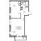 Продажа 1-комнатной квартиры 50,3 м², 10/23 этаж