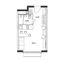 Продажа 1-комнатной квартиры 25,1 м², 24/24 этаж