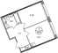 Продажа 1-комнатной квартиры 35,8 м², 6/17 этаж