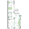 Продажа 2-комнатной квартиры 61 м², 2/19 этаж