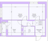 Продажа 2-комнатной квартиры 52,7 м², 20/25 этаж