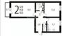 Продажа 2-комнатной квартиры 55,3 м², 13/13 этаж