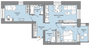 Продажа 3-комнатной квартиры 65 м², 4/8 этаж