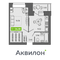 Продажа 1-комнатной квартиры 34,6 м², 9/9 этаж