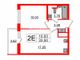 Продажа 1-комнатной квартиры 33,5 м², 3/18 этаж