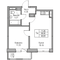 Продажа 1-комнатной квартиры 39 м², 18/23 этаж