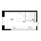 Продажа квартиры-студии 32,1 м², 7/26 этаж