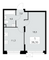 Продажа квартиры со свободной планировкой 38,3 м², 2/14 этаж