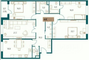 Продажа 4-комнатной квартиры 132,9 м², 2/8 этаж