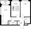 Продажа 2-комнатной квартиры 46,5 м², 3/9 этаж