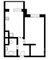 Аренда 1-комнатной квартиры 34 м², 12/27 этаж