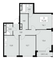 Продажа квартиры со свободной планировкой 75,9 м², 29/30 этаж
