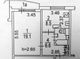 Продажа 1-комнатной квартиры 39 м², 11/14 этаж