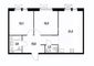Продажа 2-комнатной квартиры 61 м², 7/15 этаж