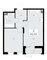 Продажа квартиры со свободной планировкой 40,5 м², 3/10 этаж