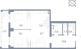 Продажа 1-комнатной квартиры 81,8 м², 22/25 этаж