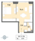 Продажа 1-комнатной квартиры 31,9 м², 36/52 этаж