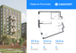 Продажа 1-комнатной квартиры 37,5 м², 1/9 этаж