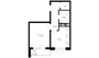 Продажа 1-комнатной квартиры 39,2 м², 21/25 этаж