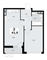 Продажа квартиры со свободной планировкой 41 м², 4/15 этаж