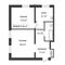 Продажа 2-комнатной квартиры 56 м², 1/2 этаж