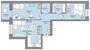 Продажа 3-комнатной квартиры 64 м², 4/7 этаж