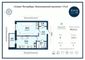 Продажа 1-комнатной квартиры 44,4 м², 6/24 этаж