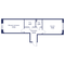 Продажа 1-комнатной квартиры 52,6 м², 1/5 этаж