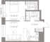 Продажа 1-комнатной квартиры 43,4 м², 3/25 этаж
