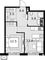Продажа 1-комнатной квартиры 37,7 м², 25/28 этаж