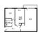 Продажа 2-комнатной квартиры 45,3 м², 5/5 этаж