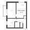Продажа 2-комнатной квартиры 40,5 м², 1/5 этаж