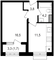 Продажа 1-комнатной квартиры 37,7 м², 3/20 этаж