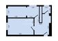Продажа 2-комнатной квартиры 50 м², 4/5 этаж