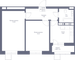 Продажа 2-комнатной квартиры 57,7 м², 8/17 этаж