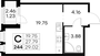 Продажа квартиры-студии 29 м², 12/15 этаж