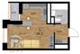 Аренда 1-комнатной квартиры 25,3 м², 10/22 этаж