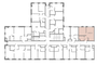 Продажа 1-комнатной квартиры 38,6 м², 7/13 этаж