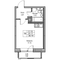 Продажа квартиры-студии 25,1 м², 18/23 этаж