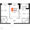 Продажа 2-комнатной квартиры 58,6 м², 27/27 этаж