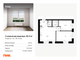 Продажа 2-комнатной квартиры 52,3 м², 32/53 этаж