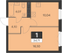 Продажа 1-комнатной квартиры 34,7 м², 13 этаж