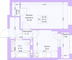 Продажа 1-комнатной квартиры 35,8 м², 2/25 этаж