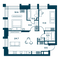 Продажа 2-комнатной квартиры 65 м², 4/20 этаж