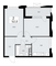 Продажа квартиры со свободной планировкой 52 м², 20/22 этаж